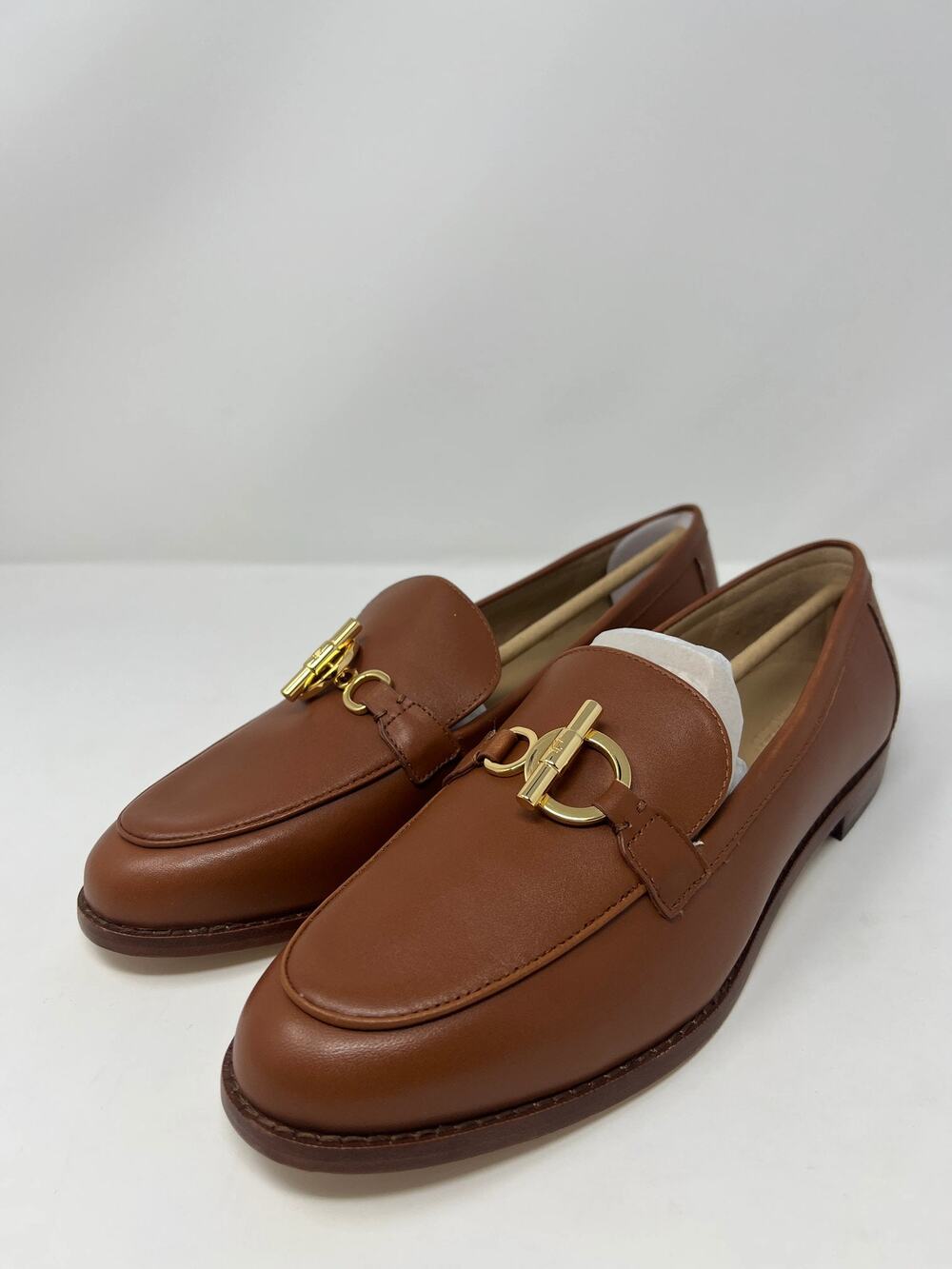Lauren Ralph Lauren Women's 9.5B Blaike Tan Loafers